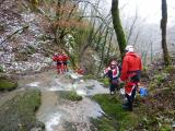 2017-12-17 Canyon Pères Noël Cuves du Buizin